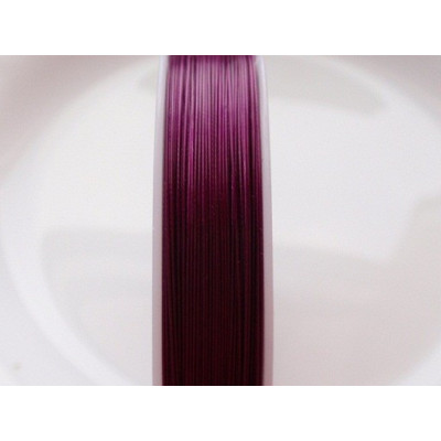 Jewelry cable 0,45 mm N. 35 Violet