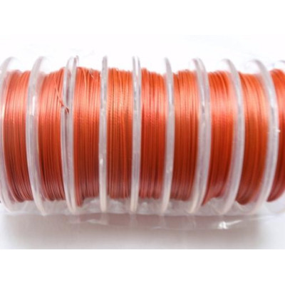Cable de joyas 0,45 mm N. 12 Naranja