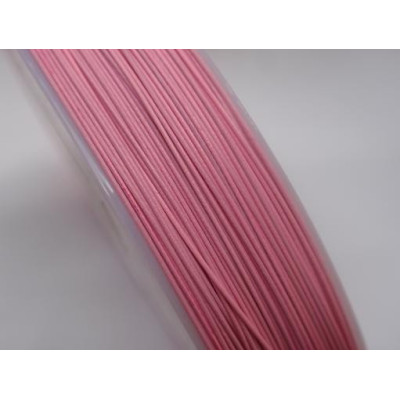 Jewelry cable 0,45 mm N. 19 Pink
