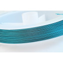 Câble de bijoux 0,45 mm N. 55 Bleu clair
