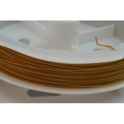 Câble de bijoux 0,45 mm N. 64 Marron