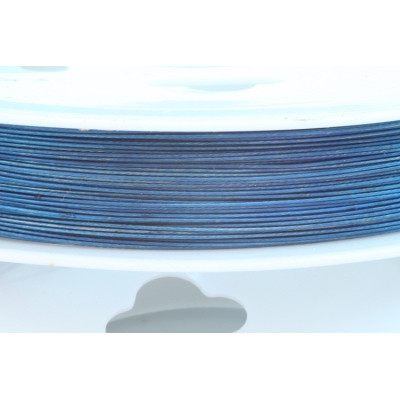 Jewelry cable 0,45 mm N. 69 Light blue