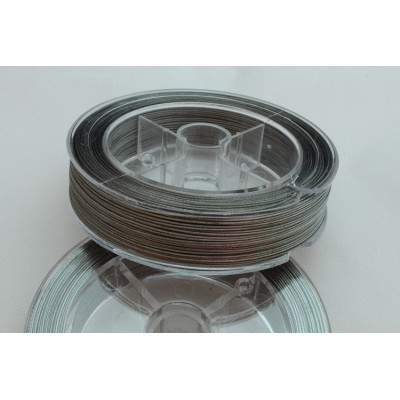 Cordino bigiotteria 0,38 mm N. a1 Argento
