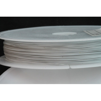 Cordino bigiotteria 0,38 mm N. 36 Bianco