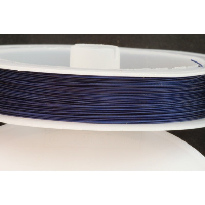 Jewelry cable 0,38 mm N. 48 Blue