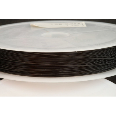 Cable de joyas 0,38 mm N. 54 Negro