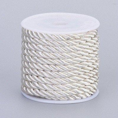 Twisted Cord 5 mm N. 2 White