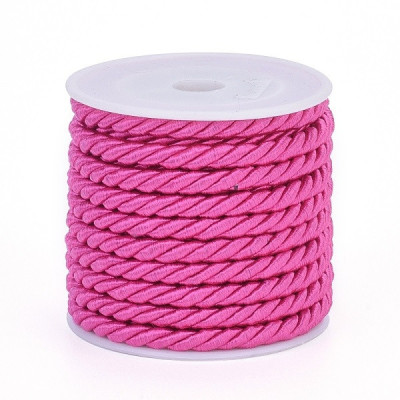 Twisted Cord 5 mm N. 6 Violet