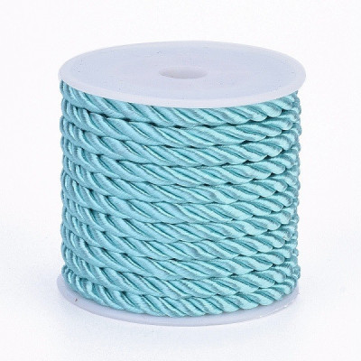 Verdrehte Schnur 5 mm N. 11 Grün