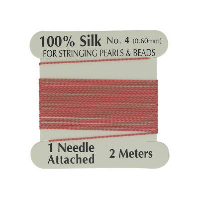 Silk thread N. 6 Red