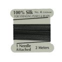 Silk thread N. 23 Black