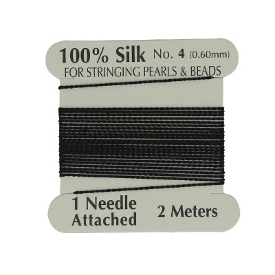 Silk thread N. 23 Black