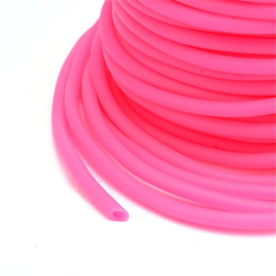 Tube en silicone 3mm N. 2 Rose