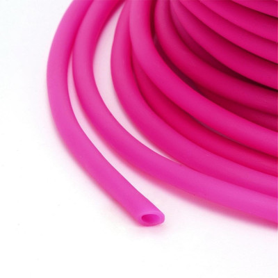 Tube en silicone 3mm N. 12 Rose