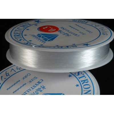 Hilo de nylon 0,35 mm Cristal