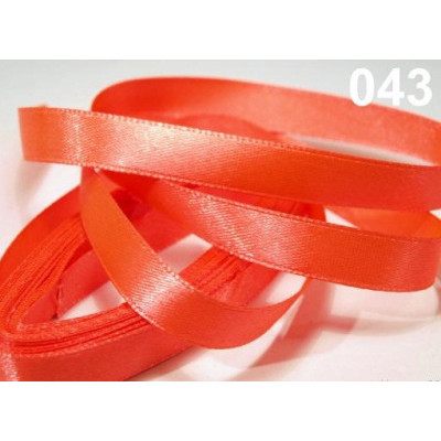 Cintas de saten 6 mm N. 043 Rojo
