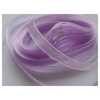 Chiffon ribbons 6 mm N. 2 Violet