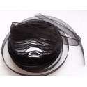 Chiffon -Bänder 6 mm N. 5 Schwarz