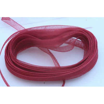 Chiffon ribbons 6 mm N. 13 Red