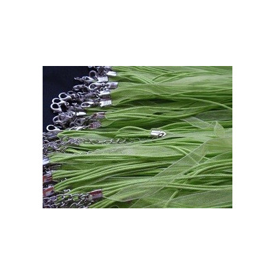 Cordino con chiffon N. 5 Verde