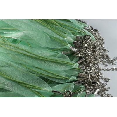 Cord with chiffon N. 14 Green