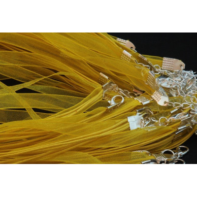 Cord with chiffon N. 20 Yellow