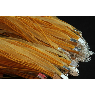 Schnur mit Chiffon N. 21 Gelb