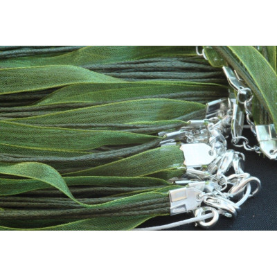 Cord with chiffon N. 36 Green
