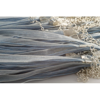 Cordon avec mousseline N. 41 Gris