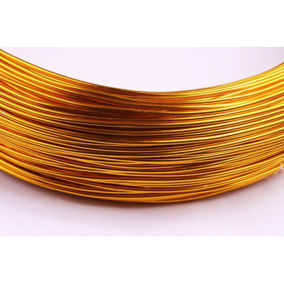 Hilo de aluminio N. 15 Oro