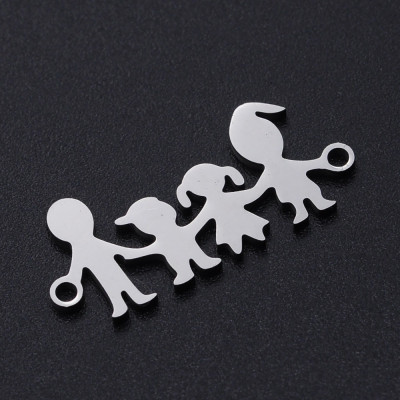 Elements de jonction N. 6 Argent