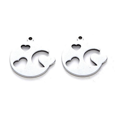 Pendentif bracelet N. 20 Argent