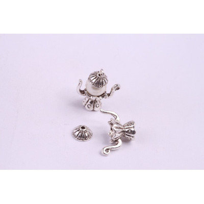 Metall 698 altes Silber