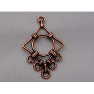 Multifile junction elements N. 77 old Copper