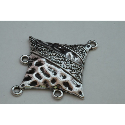 Multifile junction elements N. 176 old silver