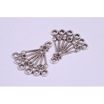 Multifile Junction -Elemente N. 202 altes Silber