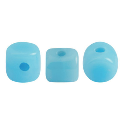 Minos® par Puca® Opaque Blue Turquoise Luster 63030 | 3x2.5mm
