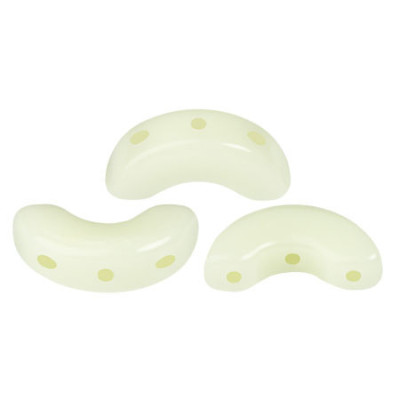 Arcos® par Puca® 5x10mm Frost Anis 88400 | Czech Glass Beads