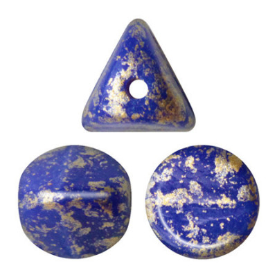 Ilos® par Puca® 5mm Opaque Splash Sapphire 33050/99401 | Beads