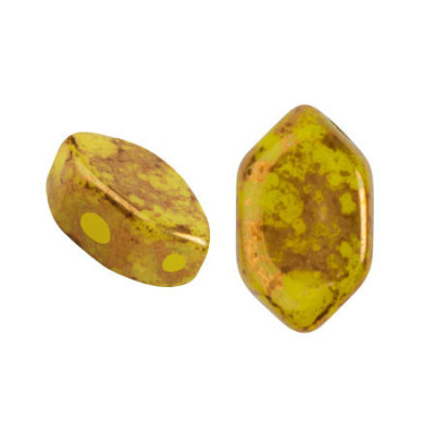 Paros® par Puca® Jonquil Opal Bronze 81220/15496 | 7x4mm Beads