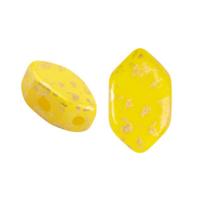 Paros® par Puca® Glass Beads Jonquil Opal Splash 81220/94401