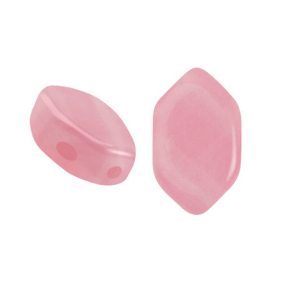 Paros par Puca No. 72 Light Rose Opal 71010 | Czech 2-Hole Beads