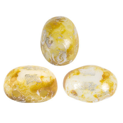 Samos par Puca 5x7mm Opaque White New Picasso 03000/65400