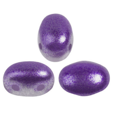 Samos par Puca Beads 5x7mm Ice Slushy Purple Grape 00030/24702
