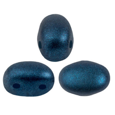 Samos® par Puca® 5x7mm Chatoyant Teal Blue 29734 Glass Beads