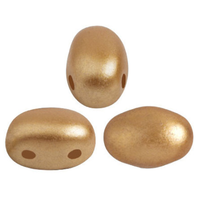 Samos par Puca 5x7mm Pastel Amber 02010/25003 | Czech Glass Beads