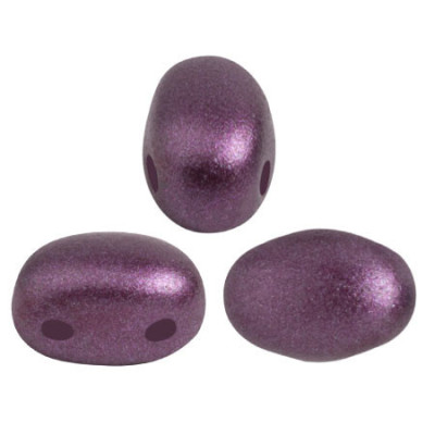 Samos par Puca 5x7mm Pastel Bordeaux 25032 | 2-Hole Beads