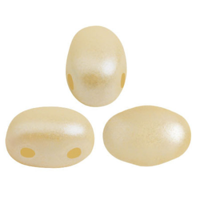 Samos par Puca 5x7mm Pastel Cream 02010/25039 | Czech Glass Beads