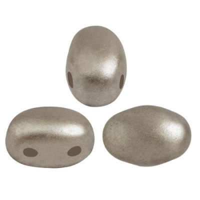 Samos par Puca 5x7mm Pastel Light Brown Coco 25005 | Czech Beads