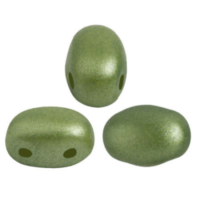 Samos par Puca Beads 5x7mm Pastel Olivine 02010/25034 | Glass